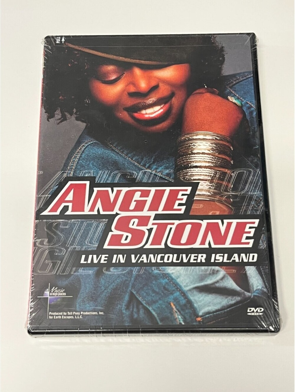 Angie Stone Live in Vancouver Island DVD 2002 Catalog Number ID2980ESDVD New